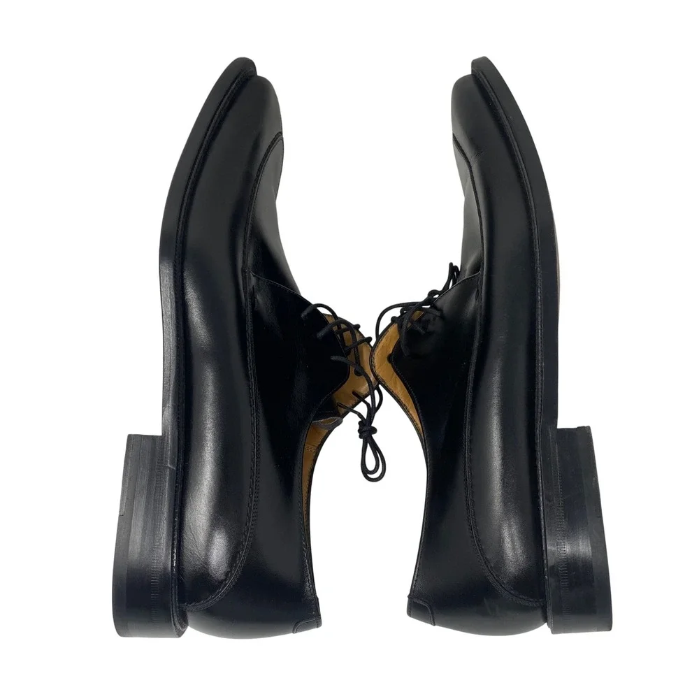 Mezlan black leather